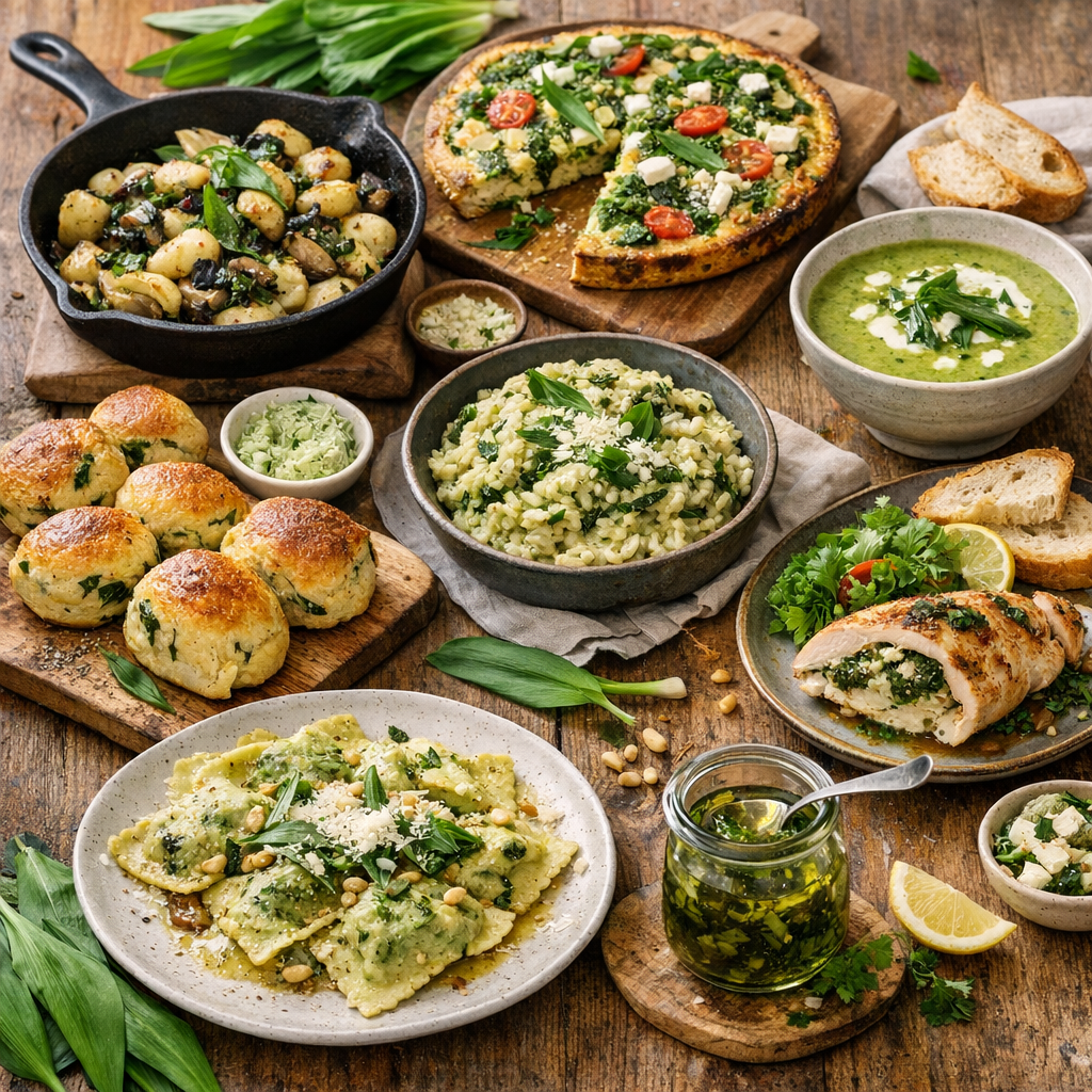10 idées de recettes pour utiliser l’ail des ours en cuisine sans rester bloqué sur le pesto