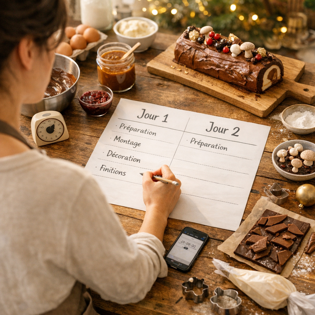 Le rétroplanning de pâtissière sur 2 jours pour réussir sans stress