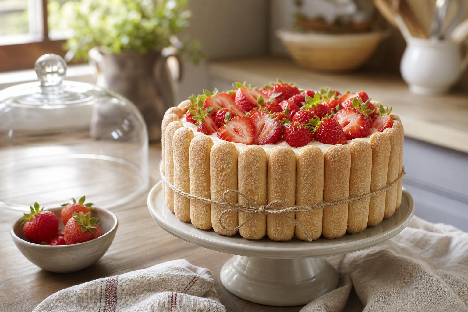 Peut-on préparer la charlotte aux fraises la veille&nbsp;?