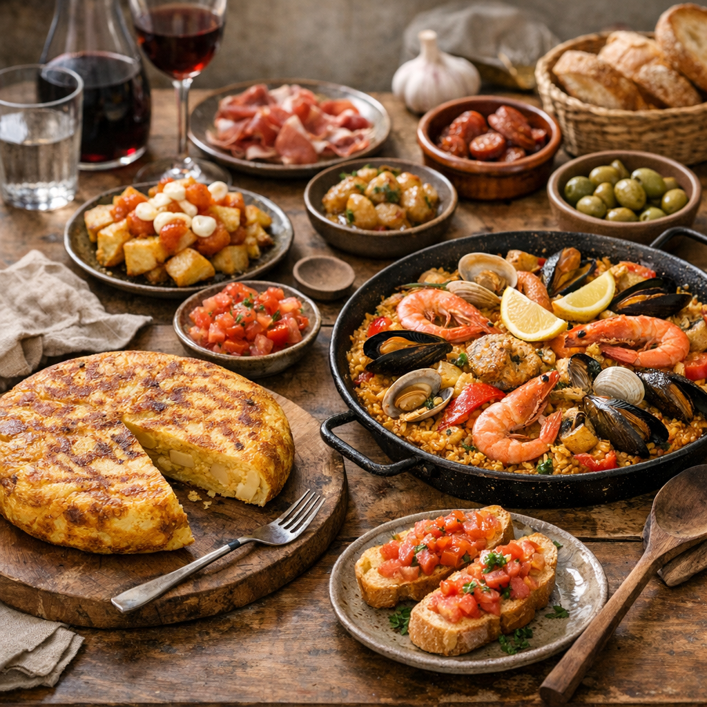 Tortilla, tapas, paella : les mots qui créent le plus de confusion