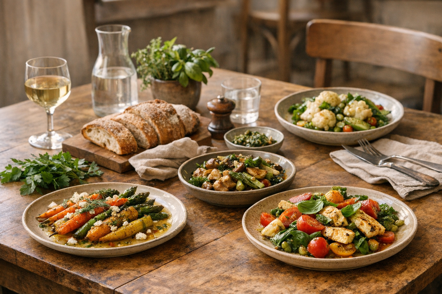 Cuisine de saison au restaurant : choisir une table inspirante