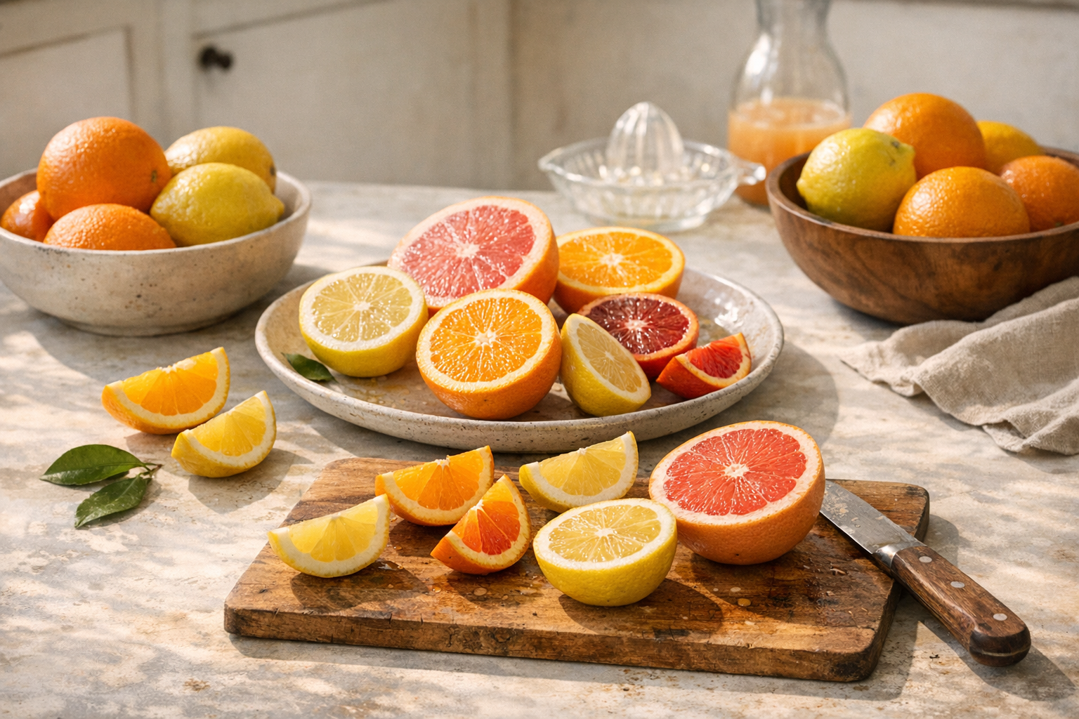 Cuisiner les agrumes d'hiver avec simplicité