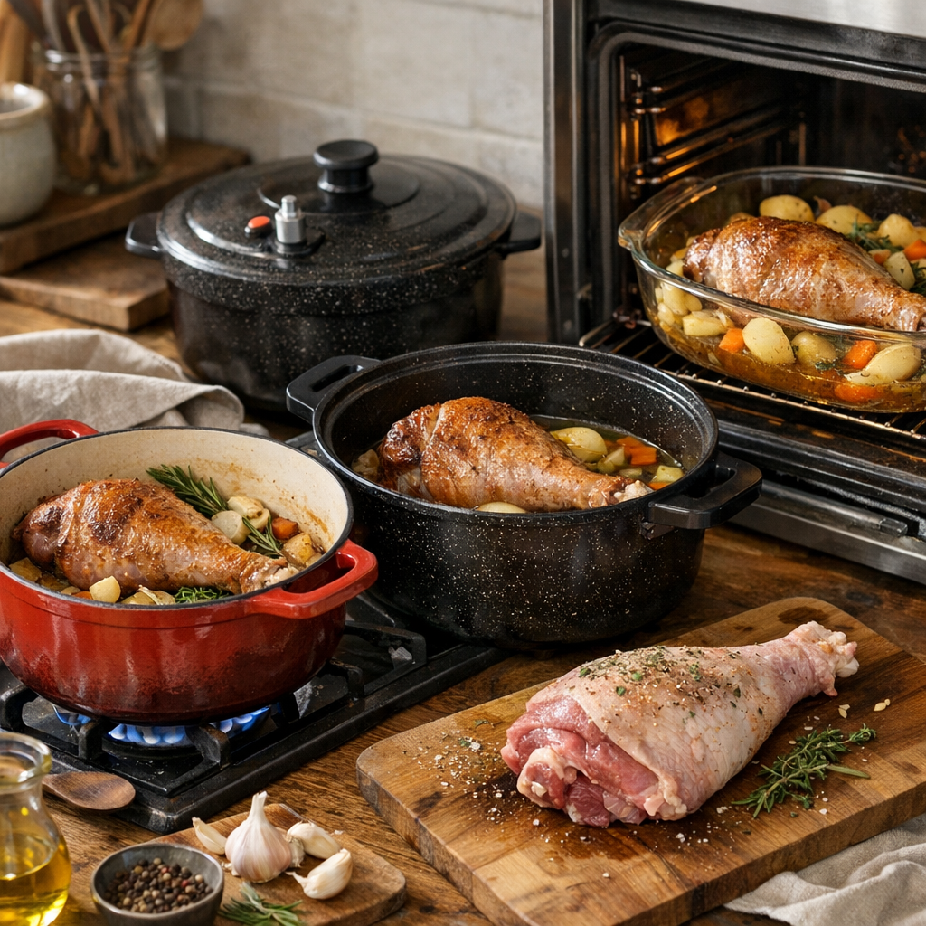 Préparation : comment adapter la cuisson selon la cocotte