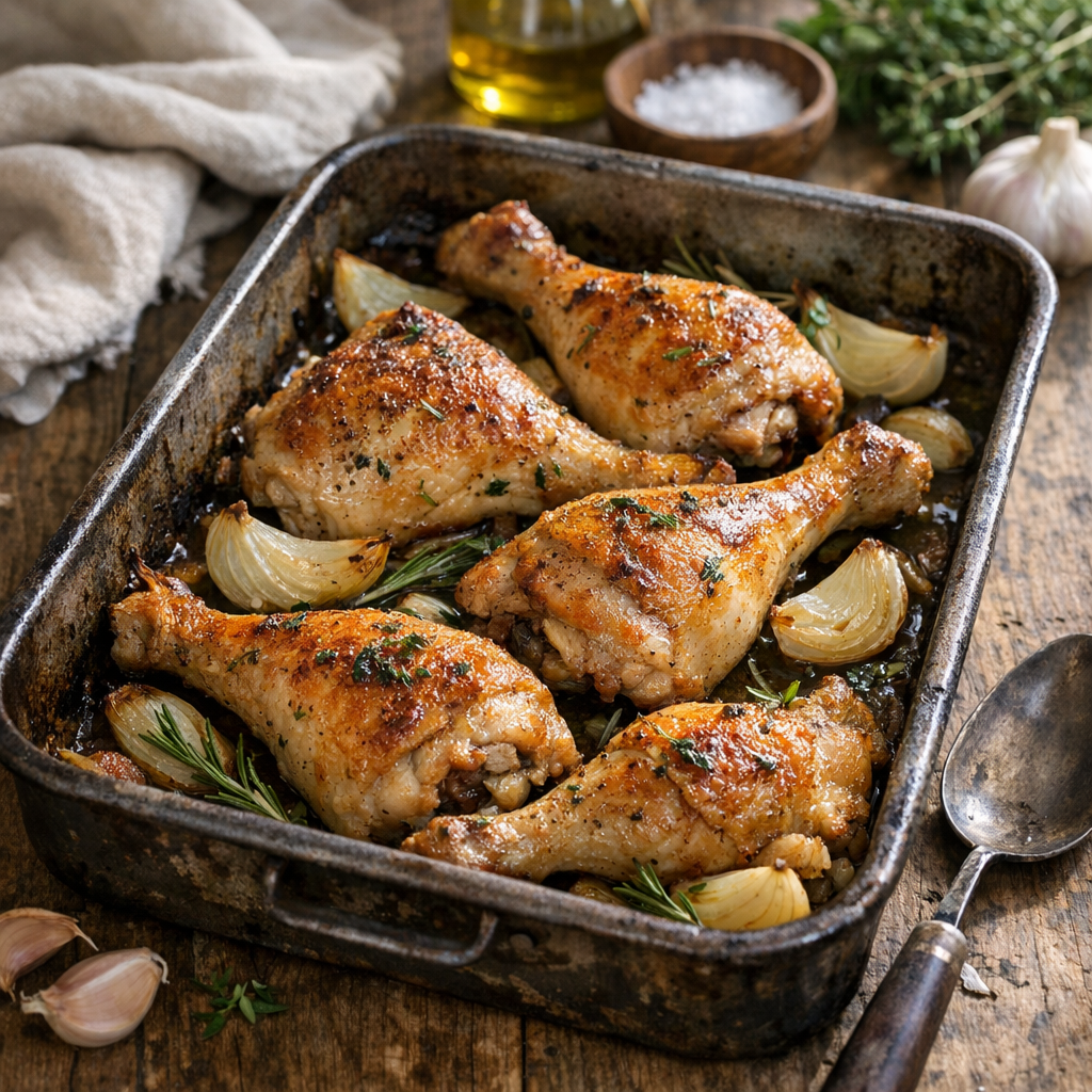Réussir la cuisson des Cuisses de poulet au four sans se tromper