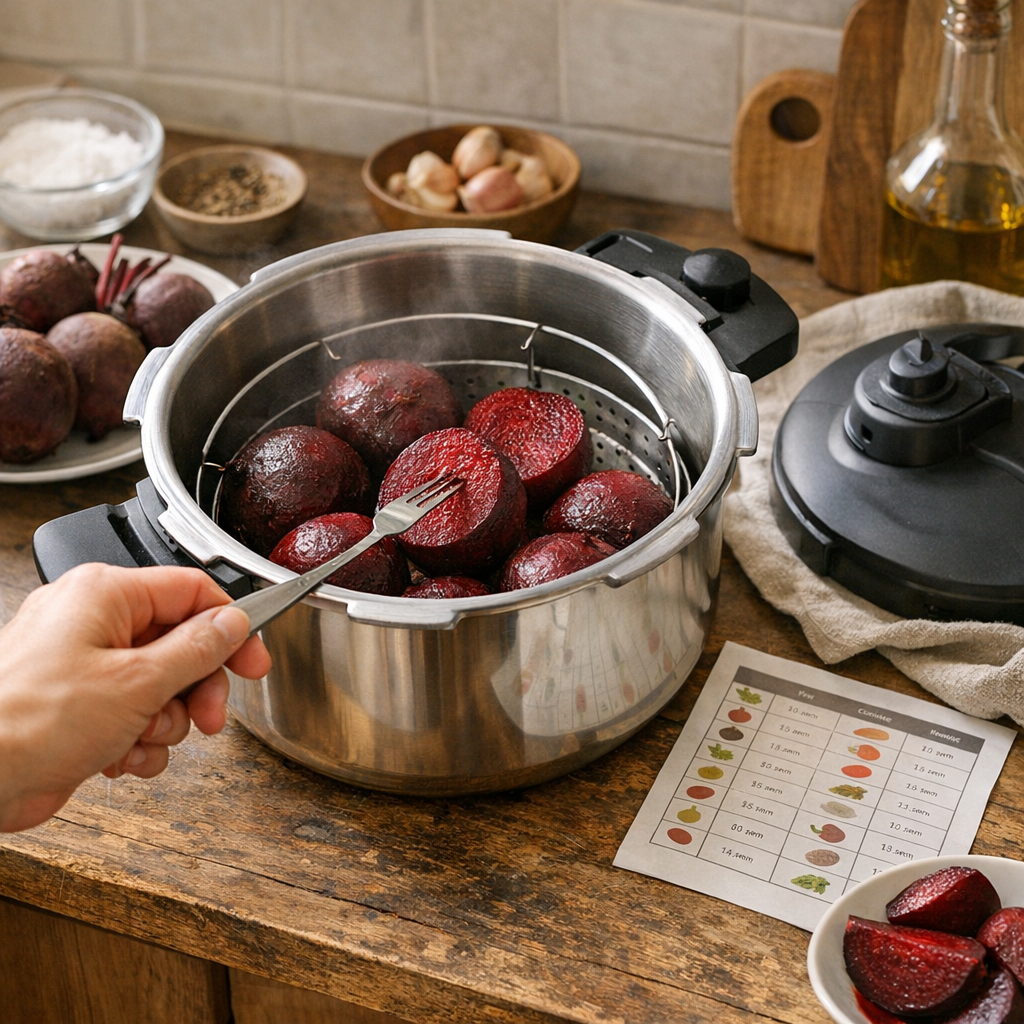 Temps de cuisson cocotte minute : tableau des repères sourcés et comment savoir si elles sont cuites