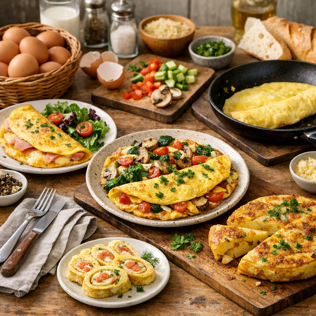 Recette pour écouler des œufs entiers en moins de 15 minutes : omelette et variations utiles