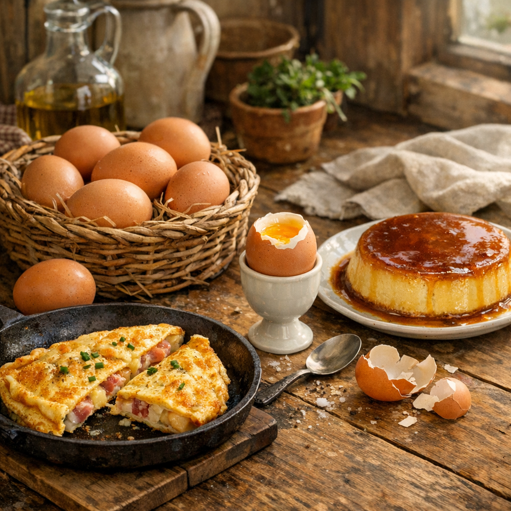 Comment écouler des œufs Entiers sans finir avec un seul flan