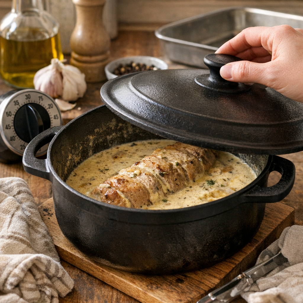 30 minutes, crème en fin de cuisson, cocotte fermée : quelle logique choisir ?