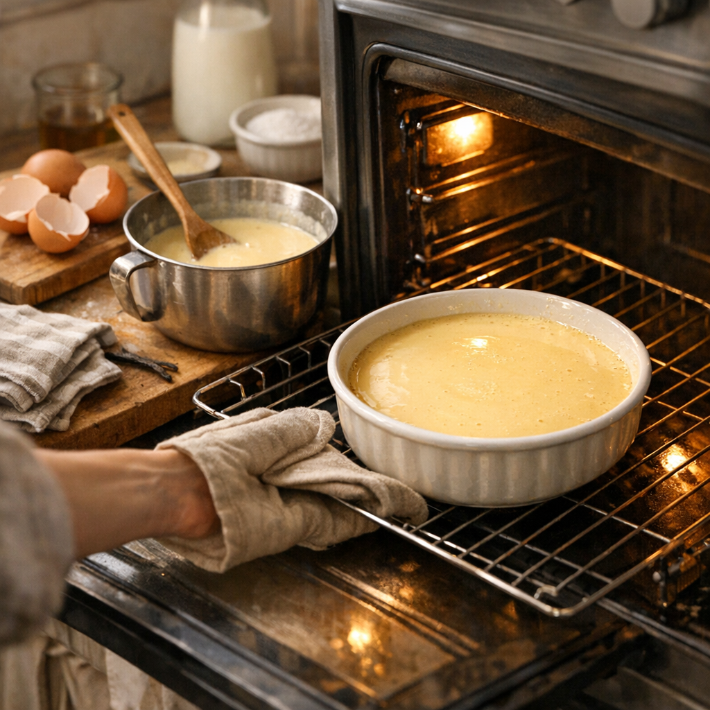 Préparation : la recette pas à pas au four doux, sans cuire les œufs trop vite