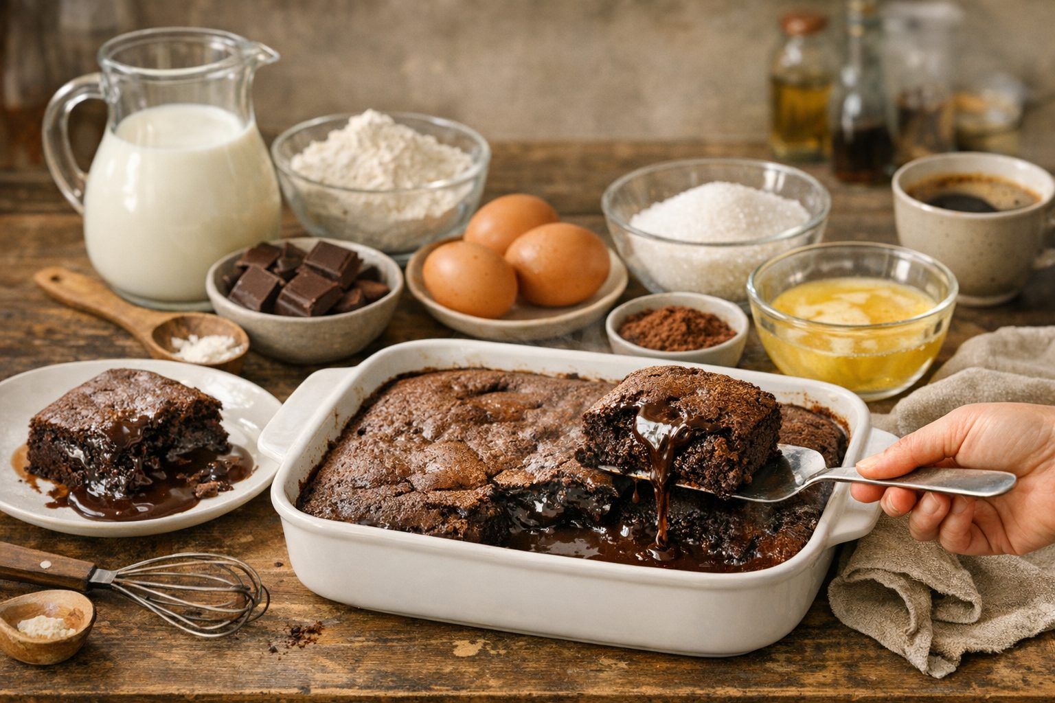 La recette du gâteau qui pleure, ingrédients et préparation