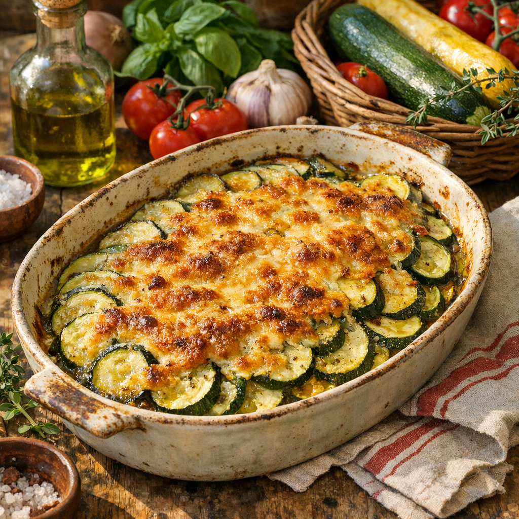 Comment réussir un Gratin de Courgettes à l’ancienne