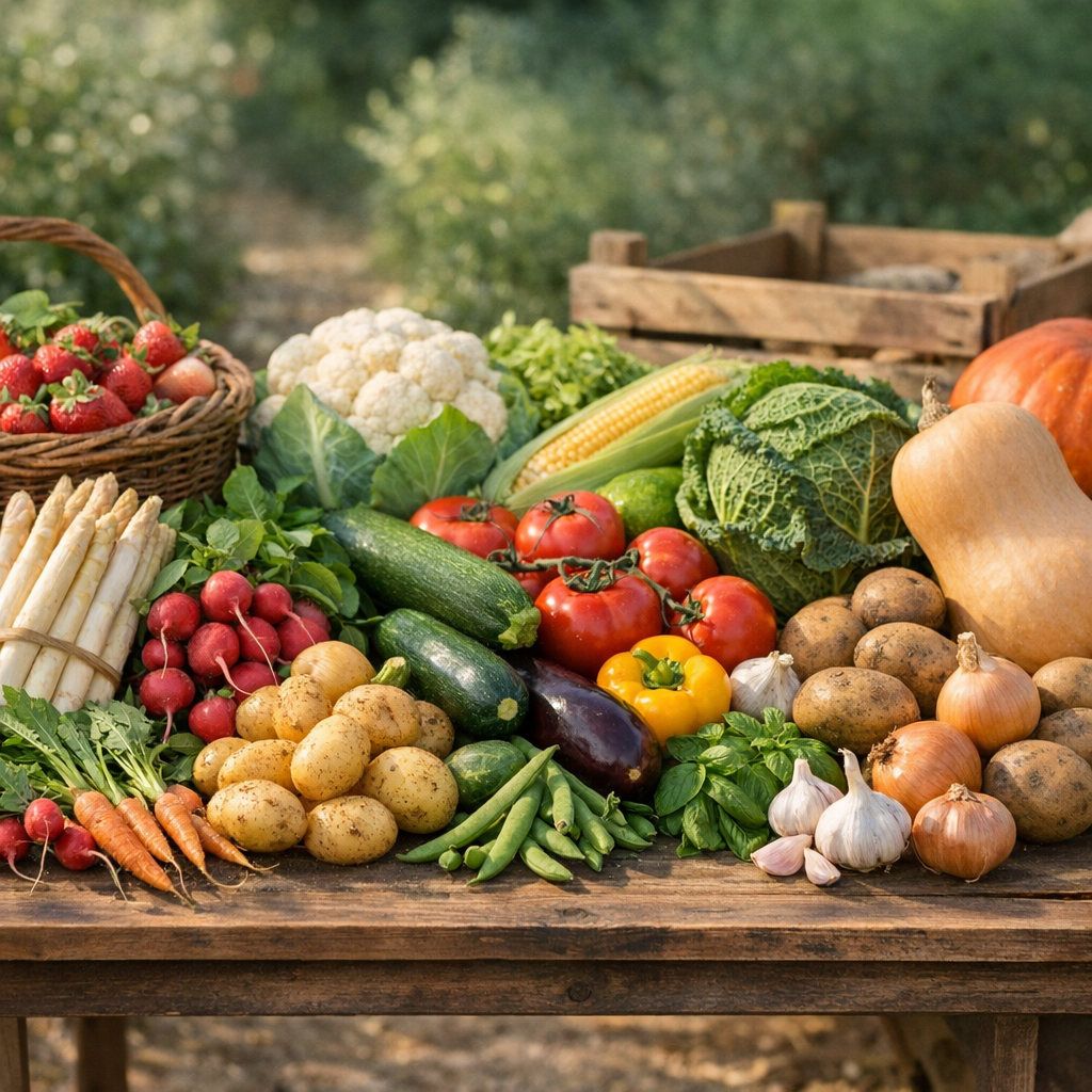 Primeur, pleine saison, légume de garde : les vraies différences à connaître avant d’acheter