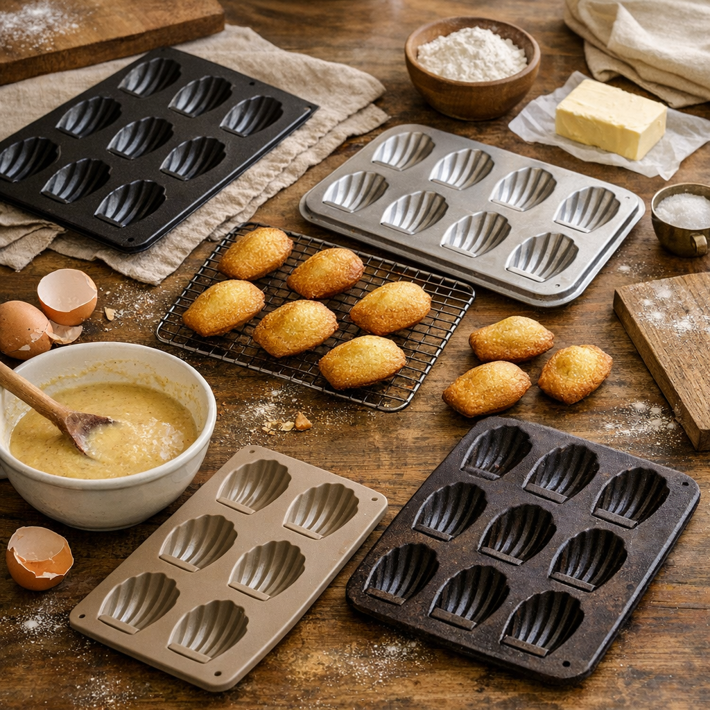 Quel est le meilleur moule pour faire des madeleines ? Ce qu’il faut regarder avant même d’enfourner