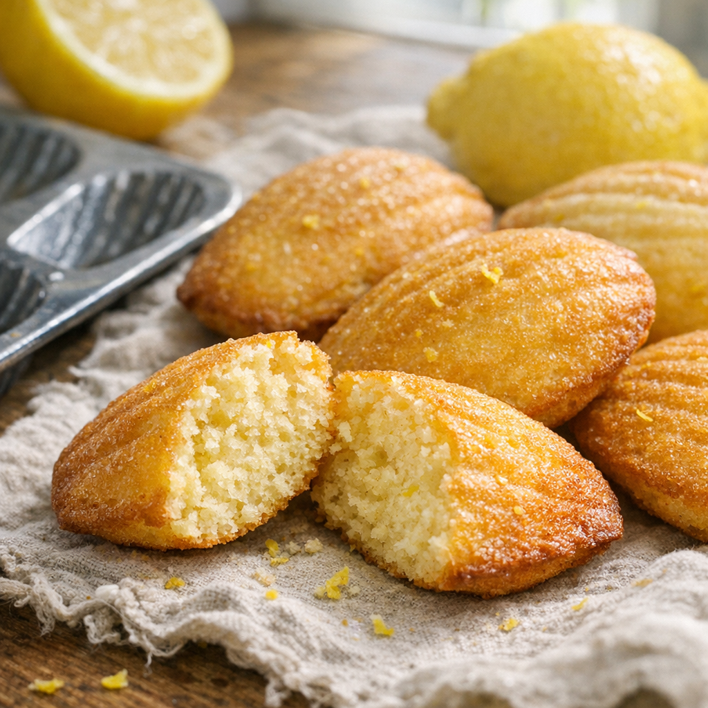 Réussir la recette des Madeleines de Cyril Lignac au citron