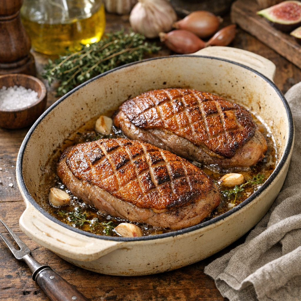 Comment réussir la cuisson du Magret de canard au four