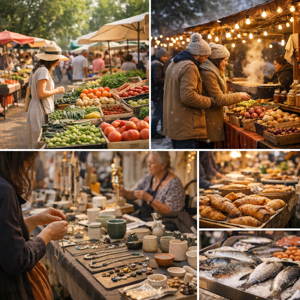 Quels marchés chercher selon le jour, la saison et votre besoin