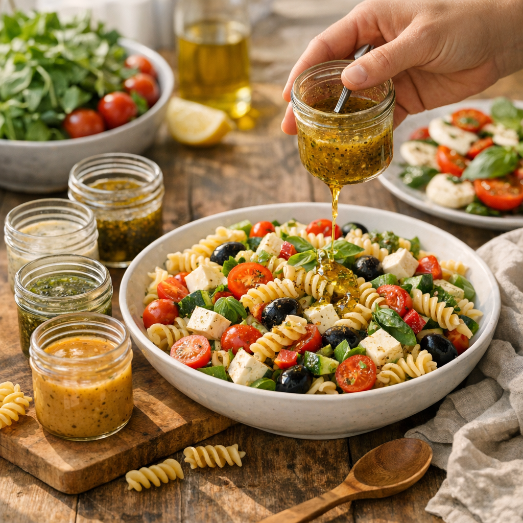Choisir la meilleure sauce selon la composition de la salade