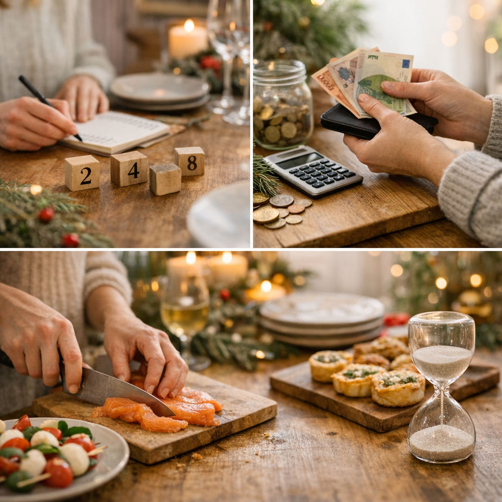 La matrice menu selon le nombre d’invités, le budget et le temps disponible