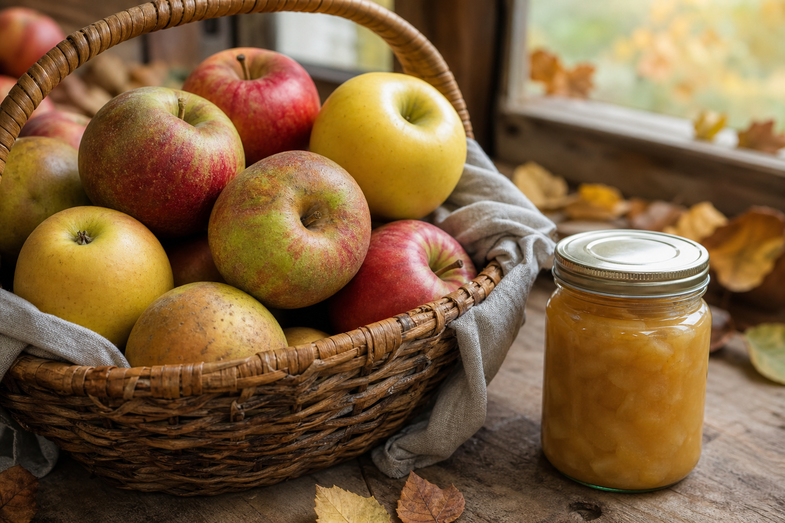 Quelle pomme choisir pour préparer une compote maison ?