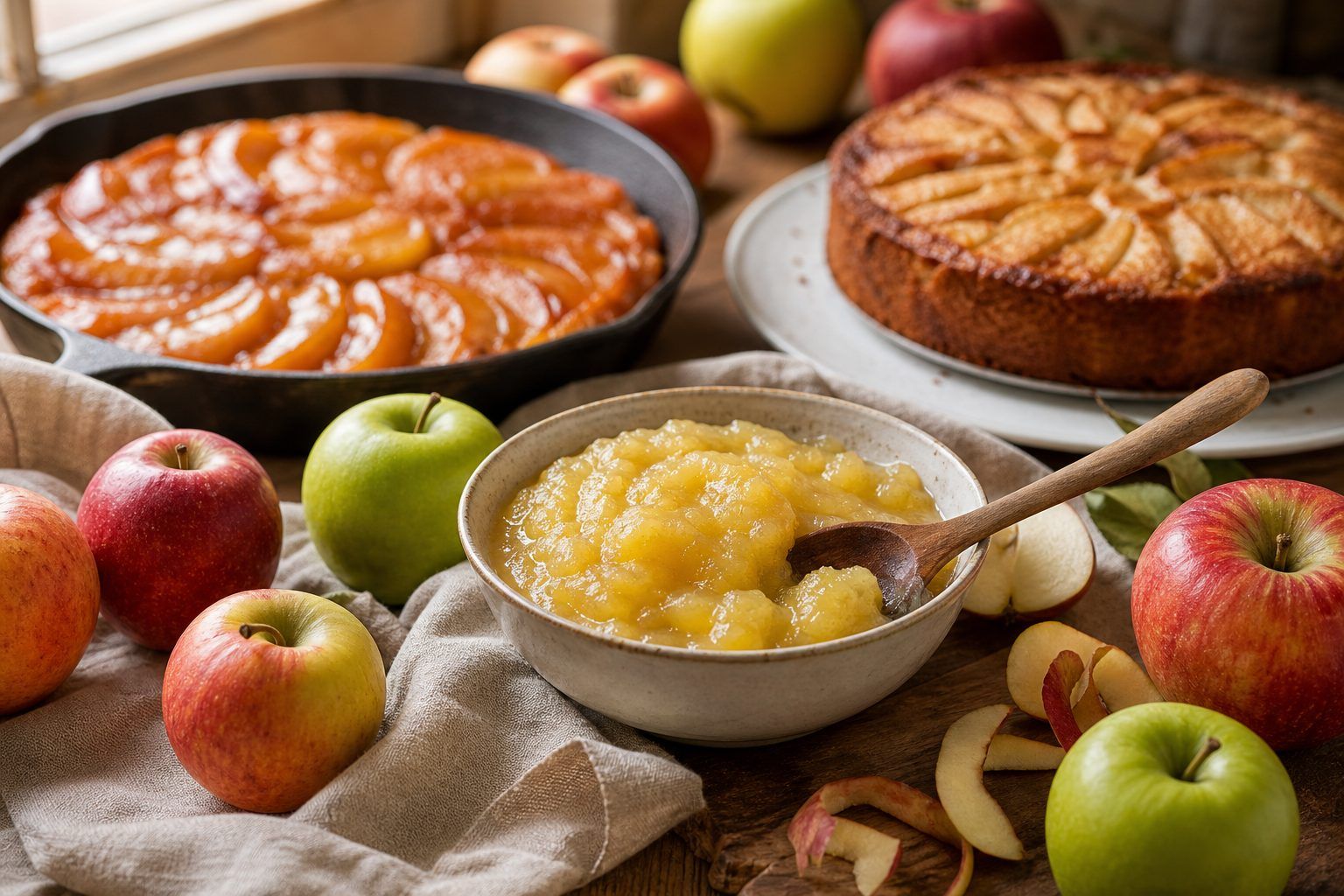 Compote, tarte, Tatin ou gâteau&nbsp;: quelle pomme réserver à chaque cuisson&nbsp;?