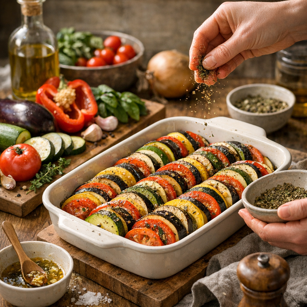 Les bons légumes, les bonnes proportions et les gestes qui donnent du goût
