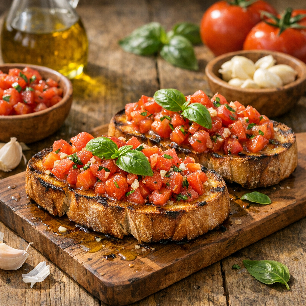 Réussir une Recette Bruschetta vraiment italienne