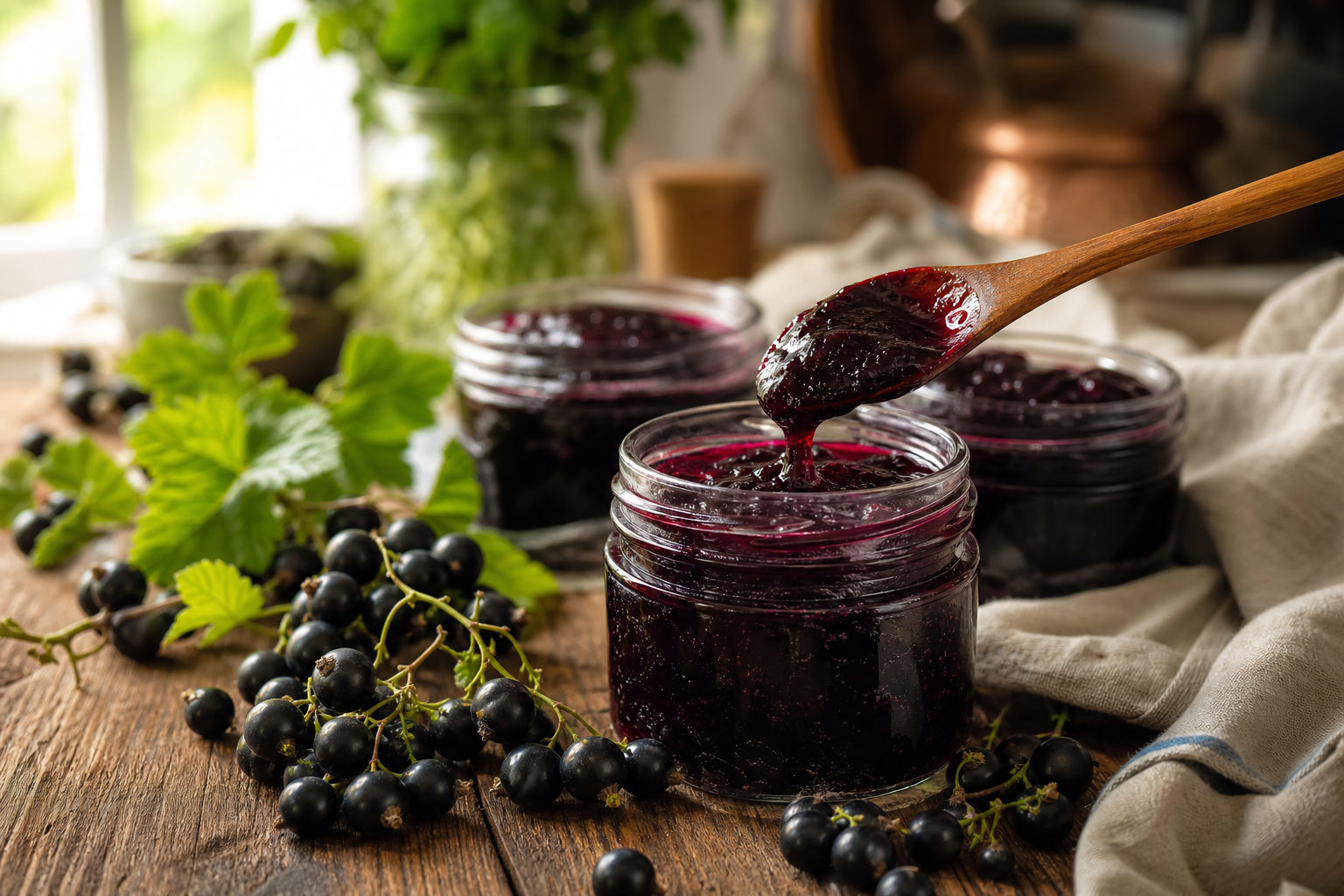 La recette de confiture de cassis qui préserve son goût vif