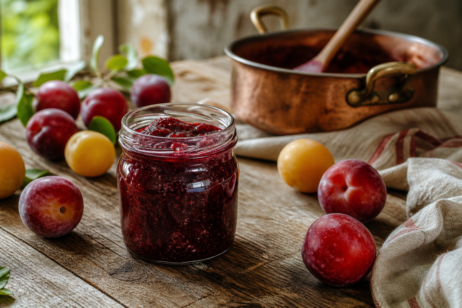 Cette recette de confiture de prunes à l’ancienne révèle le fruit