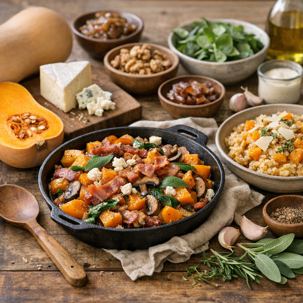 Qu’est-ce qui se marie bien avec le butternut ? Les meilleurs accords salés et gourmands