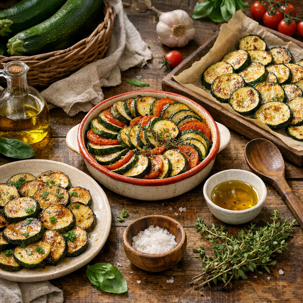 Réussir une Recette de courgette sans eau et pleine de goût