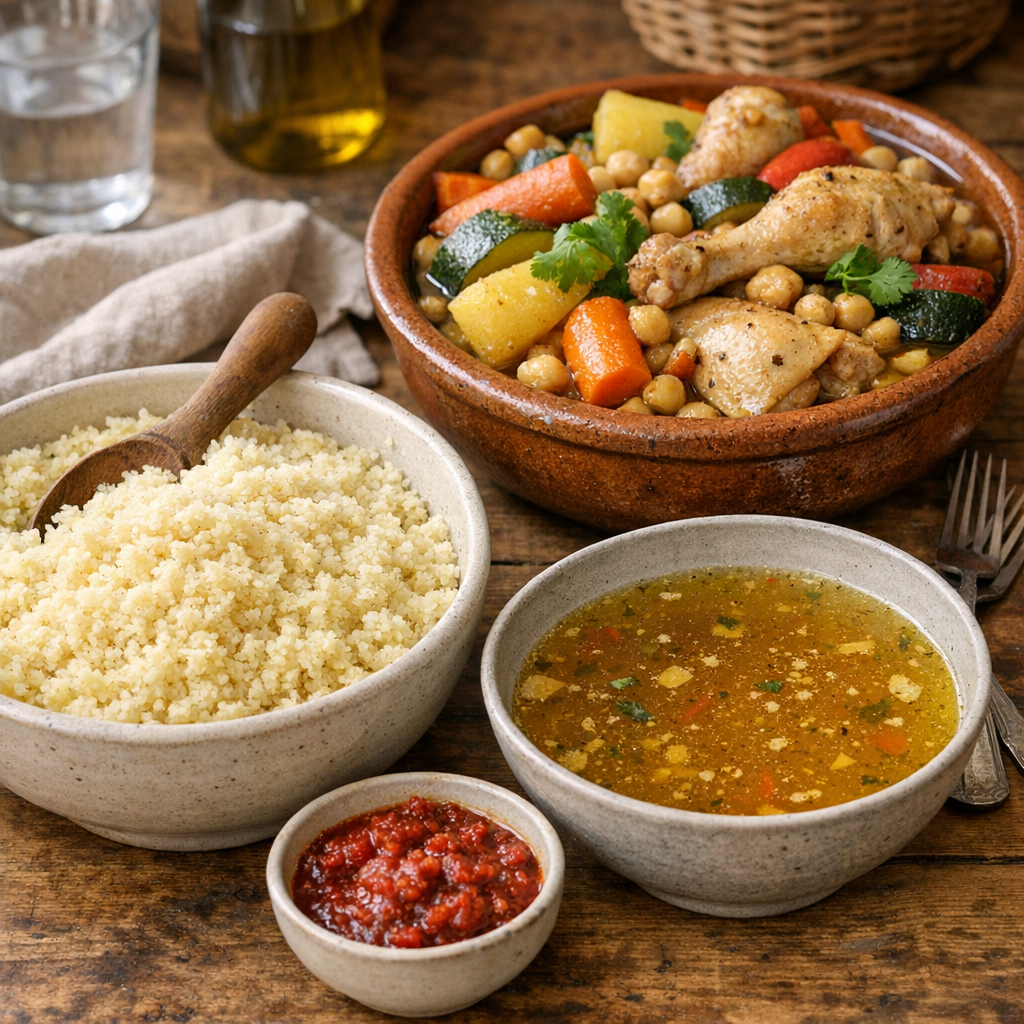 Réussir un Couscous facile sans couscoussier