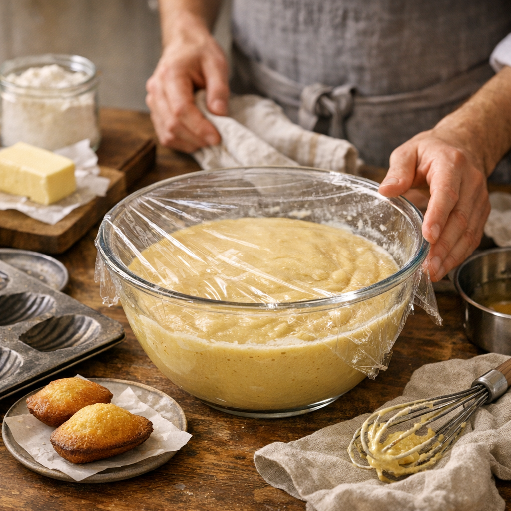 La préparation de la pâte à madeleine parfaite : le repos compte plus que le mythe du choc thermique
