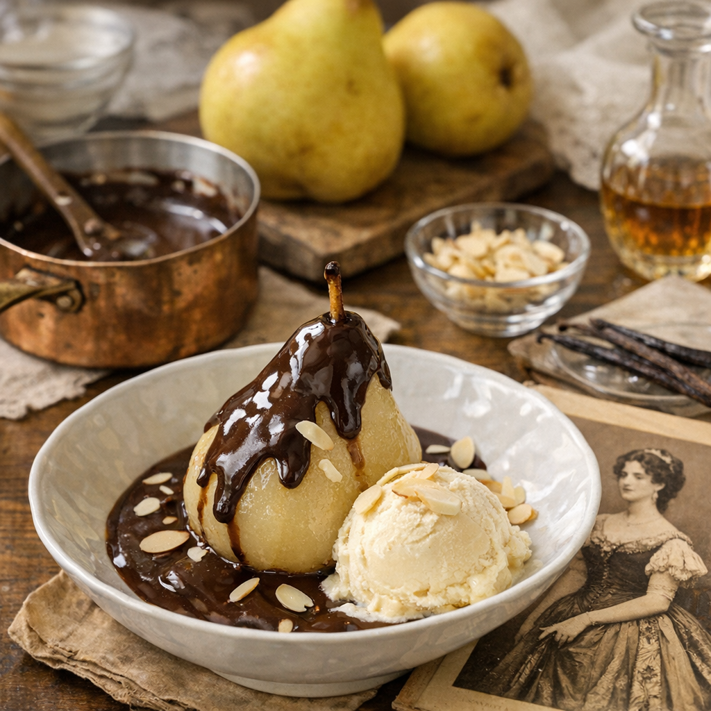 Pourquoi appelle-t-on la poire Belle-Hélène ?