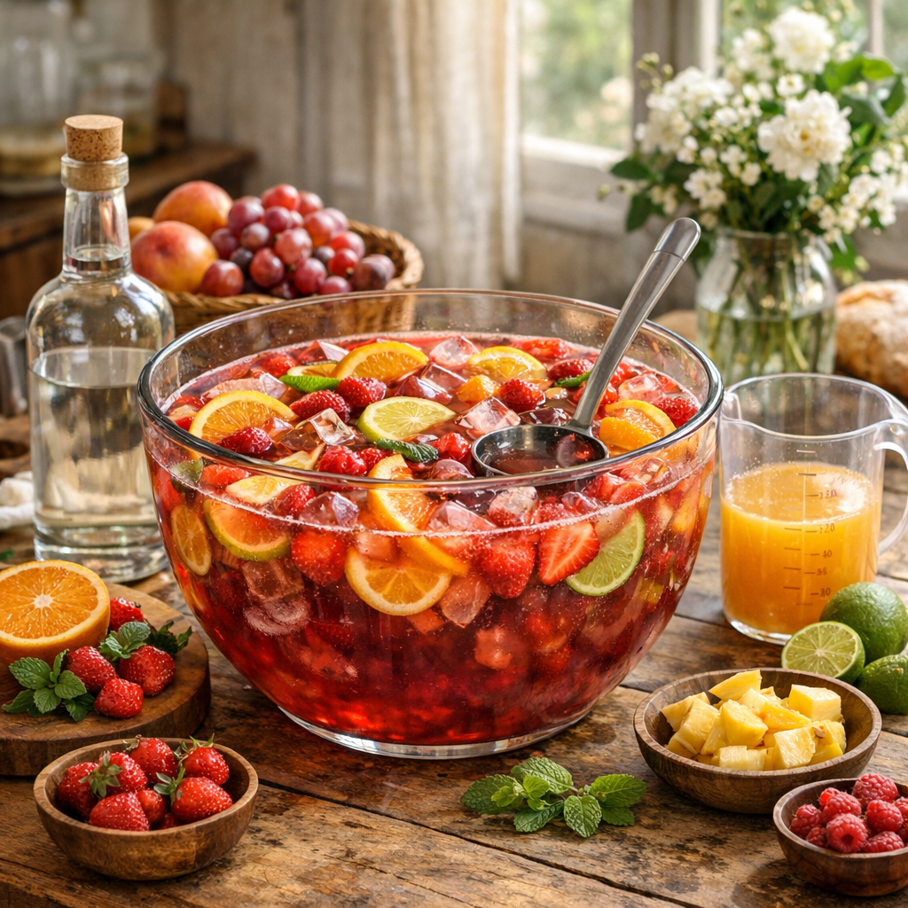 Préparer un Punch simple de 5 l sans se tromper sur les doses