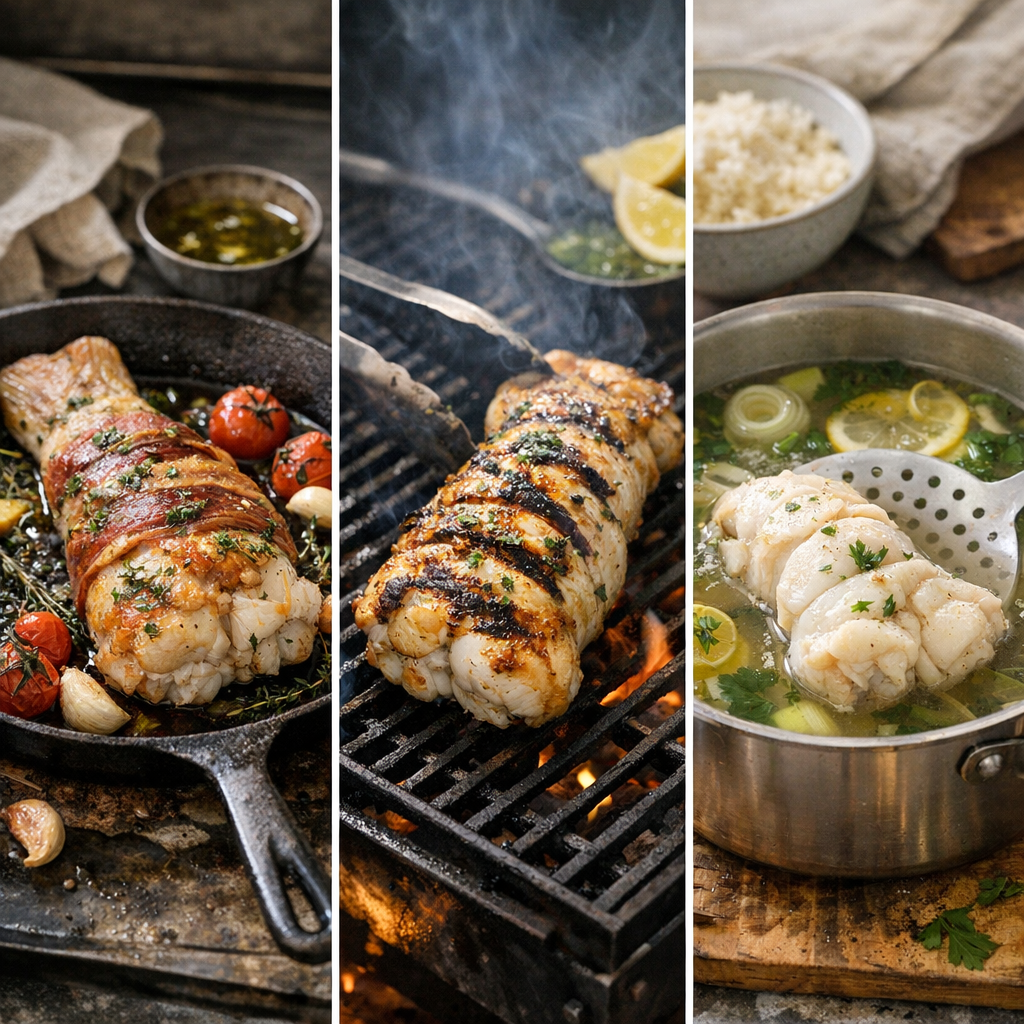 Préparation et cuisson : rôtir, griller ou pocher selon la texture recherchée