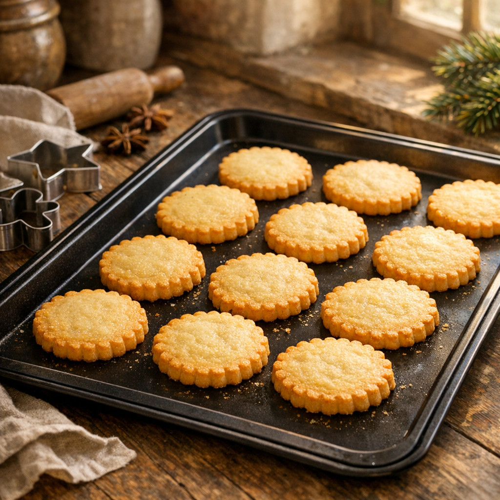 Les Sablés maison réussissent avec la bonne texture et cuisson