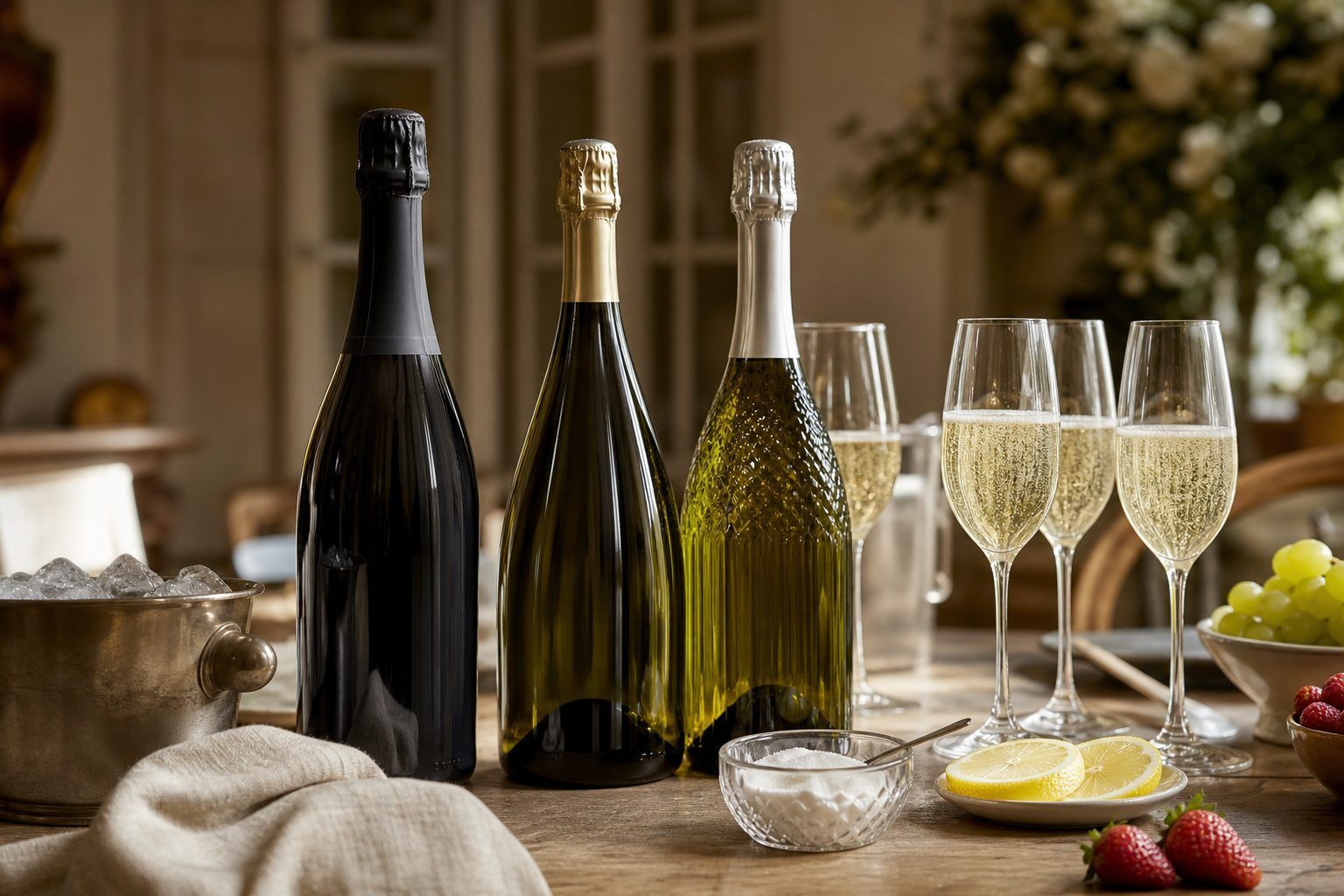 Quel champagne, crémant ou prosecco choisir pour ce cocktail&nbsp;&nbsp;?