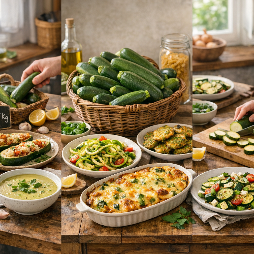 Prix, saison et achat : quelle recette choisir quand la courgette est chère, abondante ou moyenne