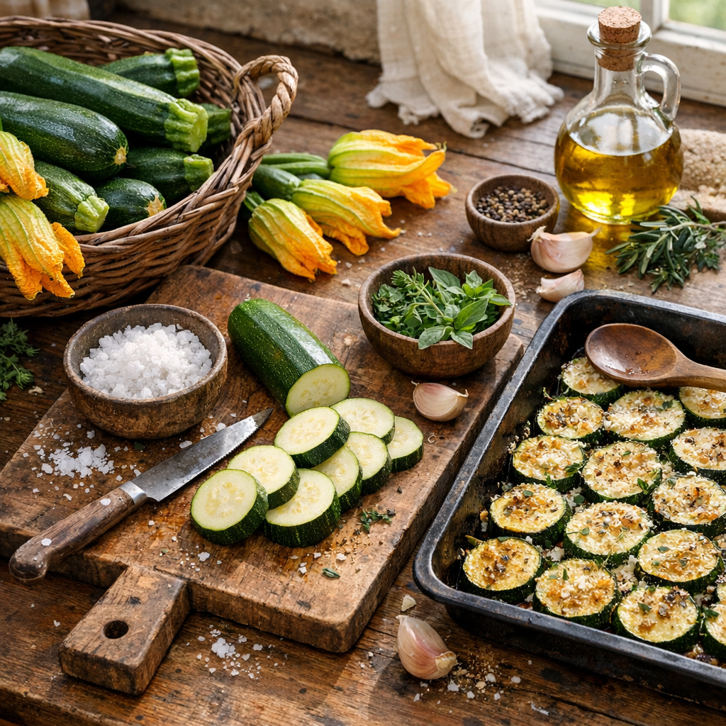 Quelles recettes de Courgettes faire selon la saison et l’envie ?