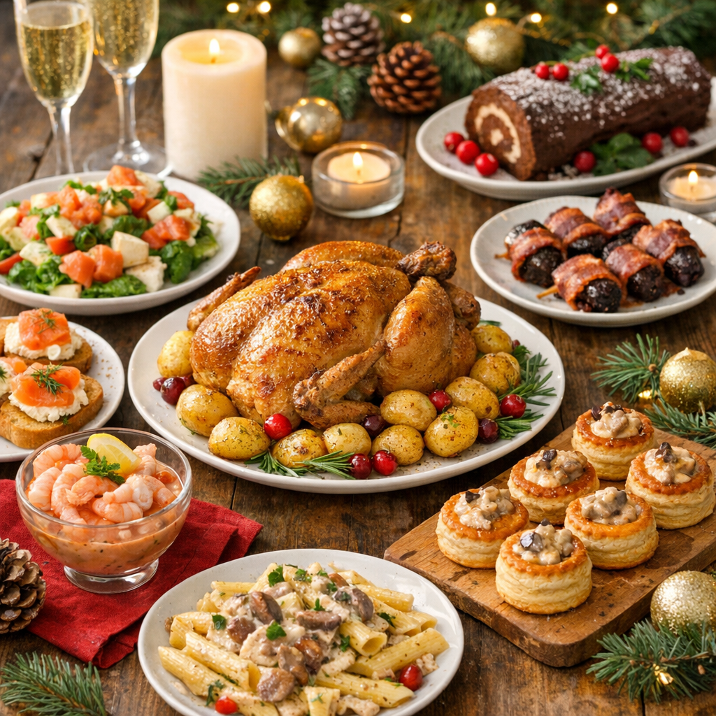 Quels plats choisir pour un menu de Noël pas cher, facile et vraiment festif