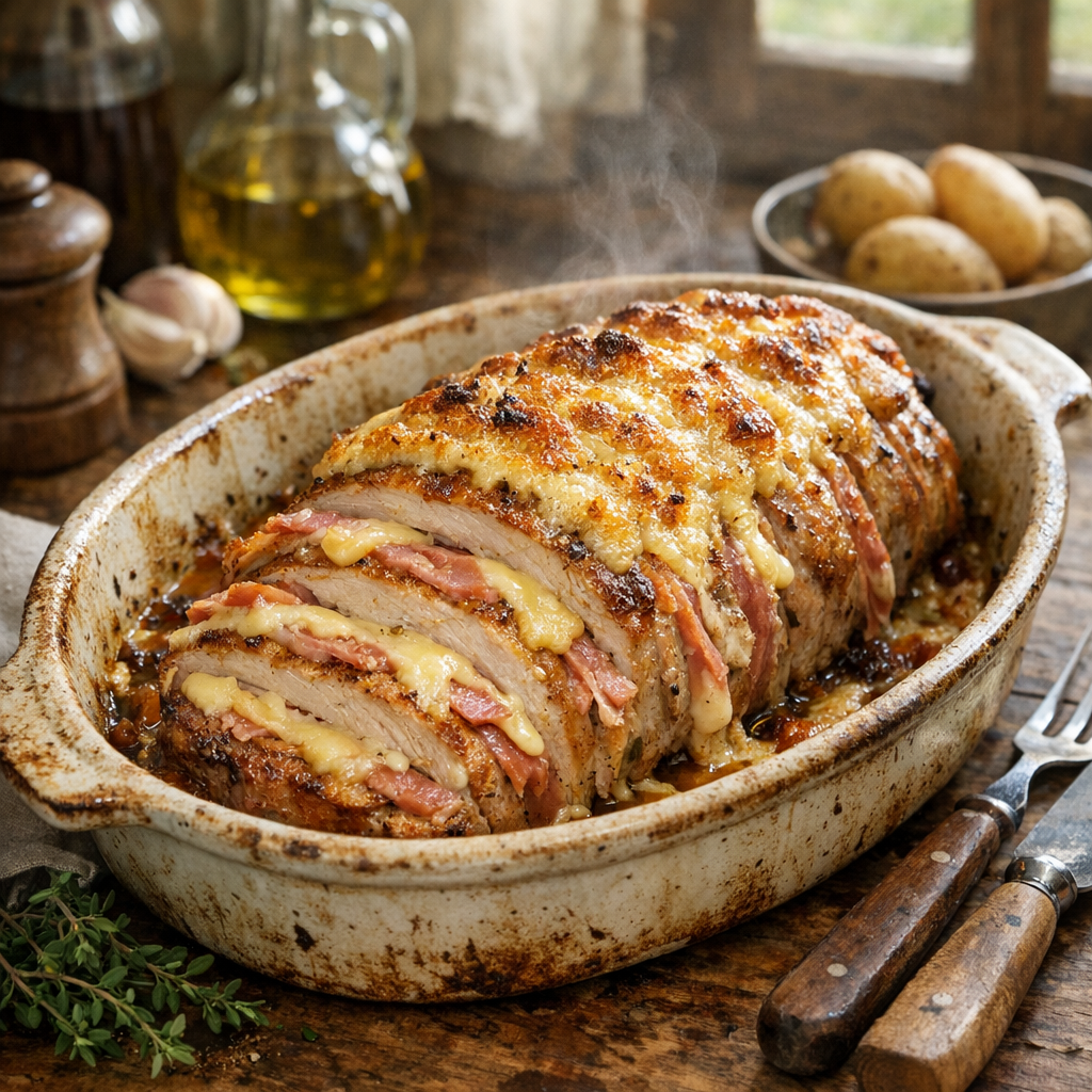 Temps de Cuisson Rôti de Porc Orloff au four 1 kg : guide pratique pou