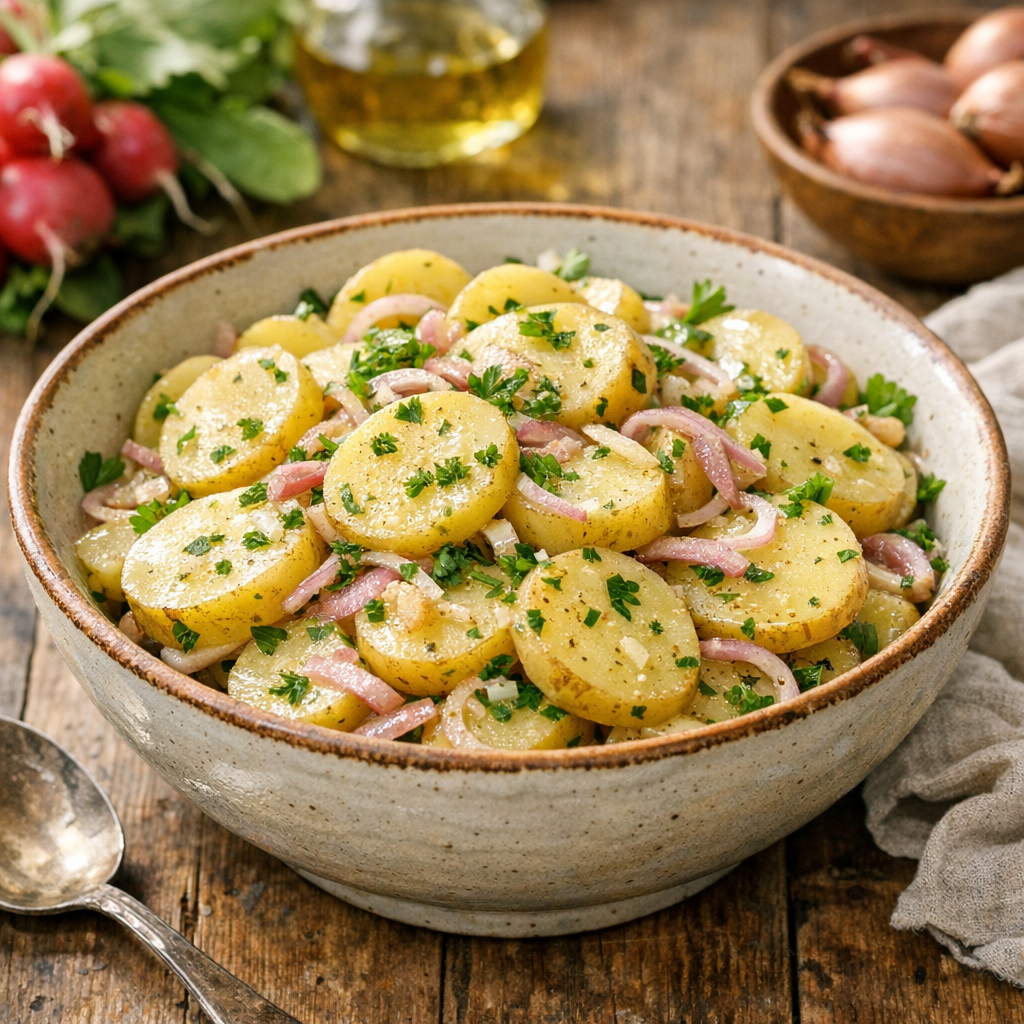 Réussir une Salade de pomme de terre grand-mère, vraiment