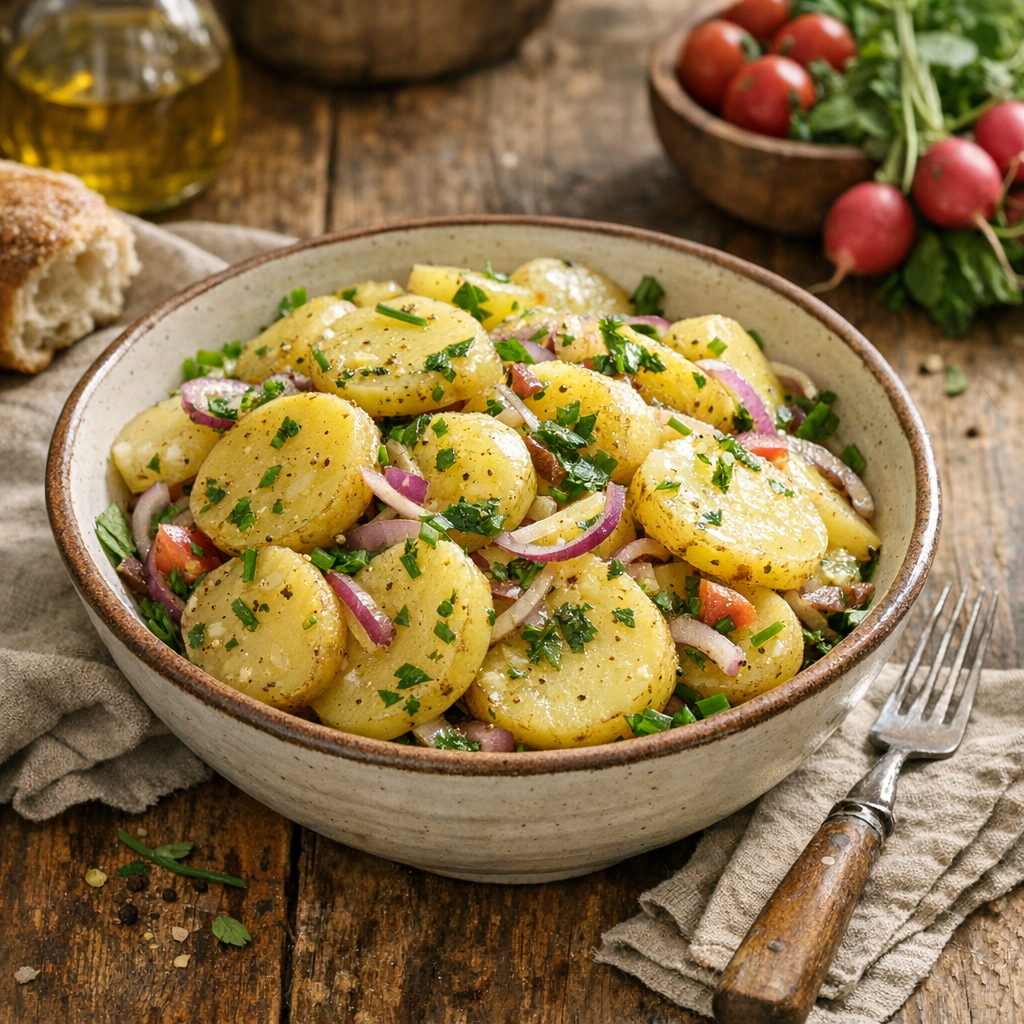 Réussir une Salade de pomme de terre traditionnelle, vraiment