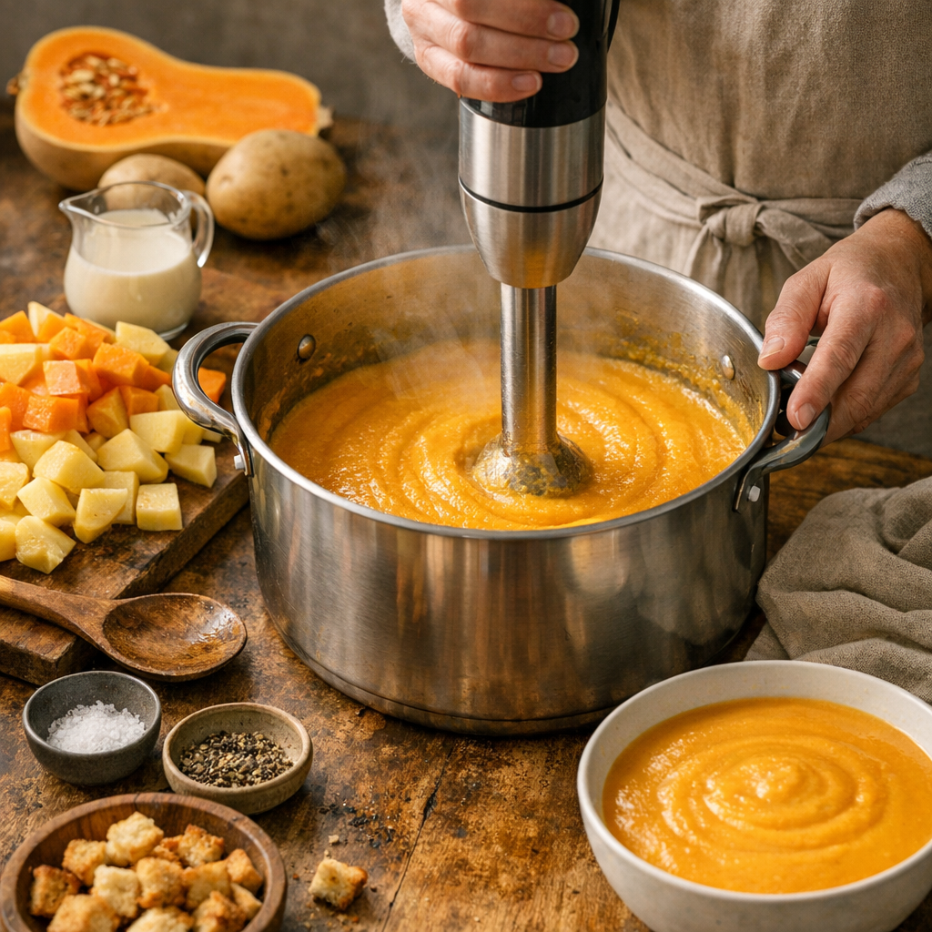 Préparation : la méthode simple pour obtenir un velouté régulier