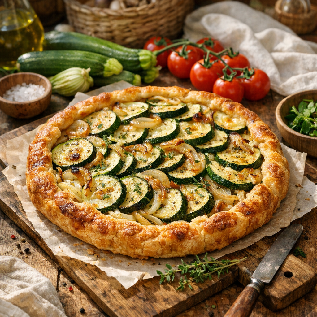 Réussir une Tarte à la courgette bien croustillante