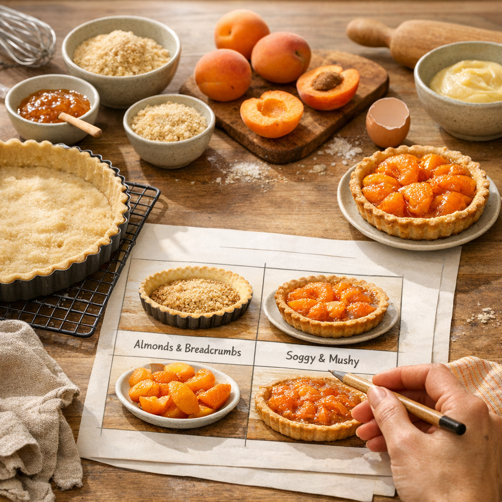 Préparation : la grille de décision avant cuisson pour éviter la tarte détrempée ou agressive
