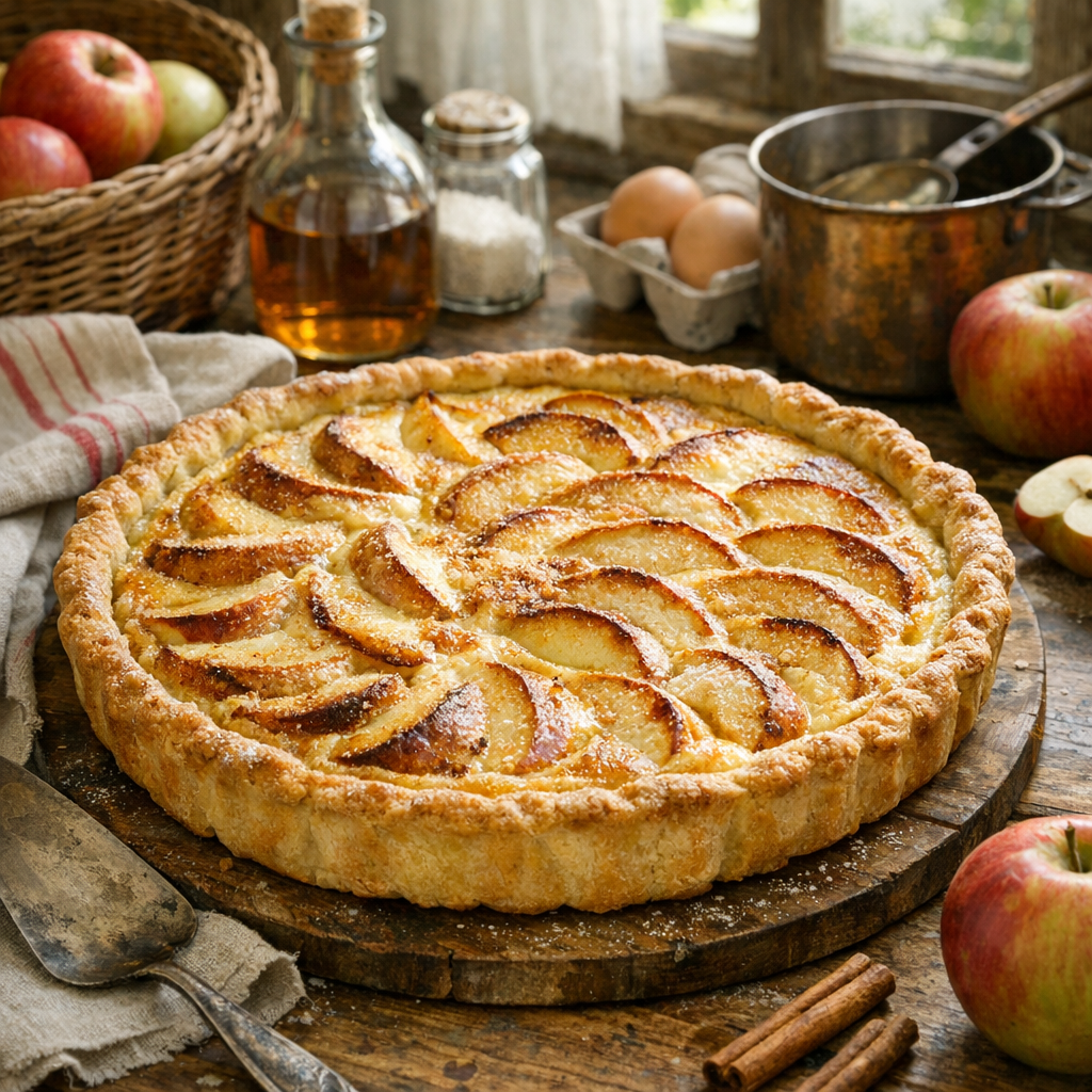 Réussir une Tarte aux pommes Normande à l’ancienne