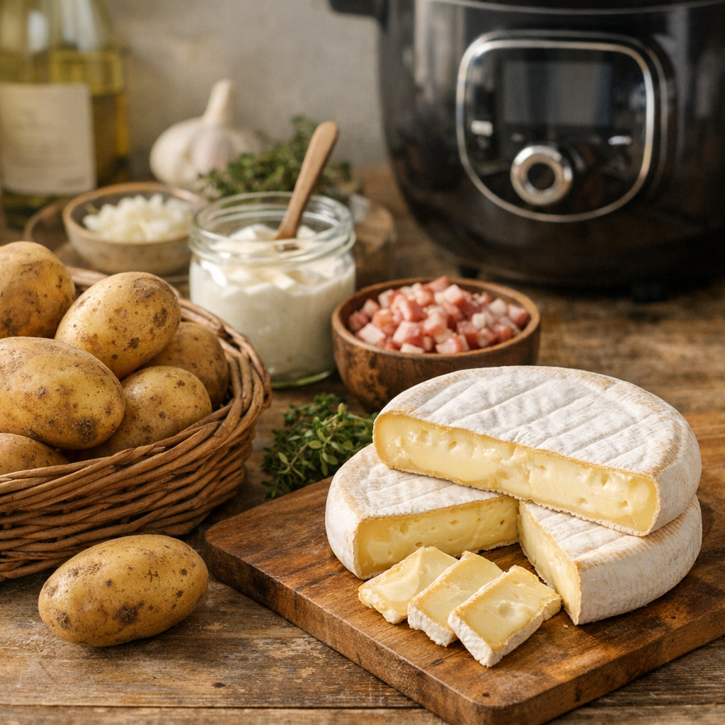 Quelles pommes de terre et quel reblochon choisir pour une tartiflette Cookeo vraiment réussie