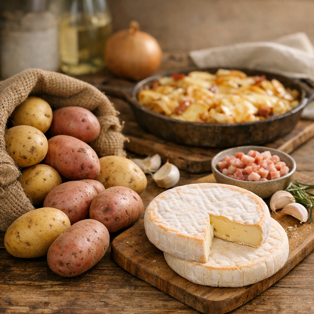 Quelle variété de pomme de terre et quel reblochon choisir pour une tartiflette réussie