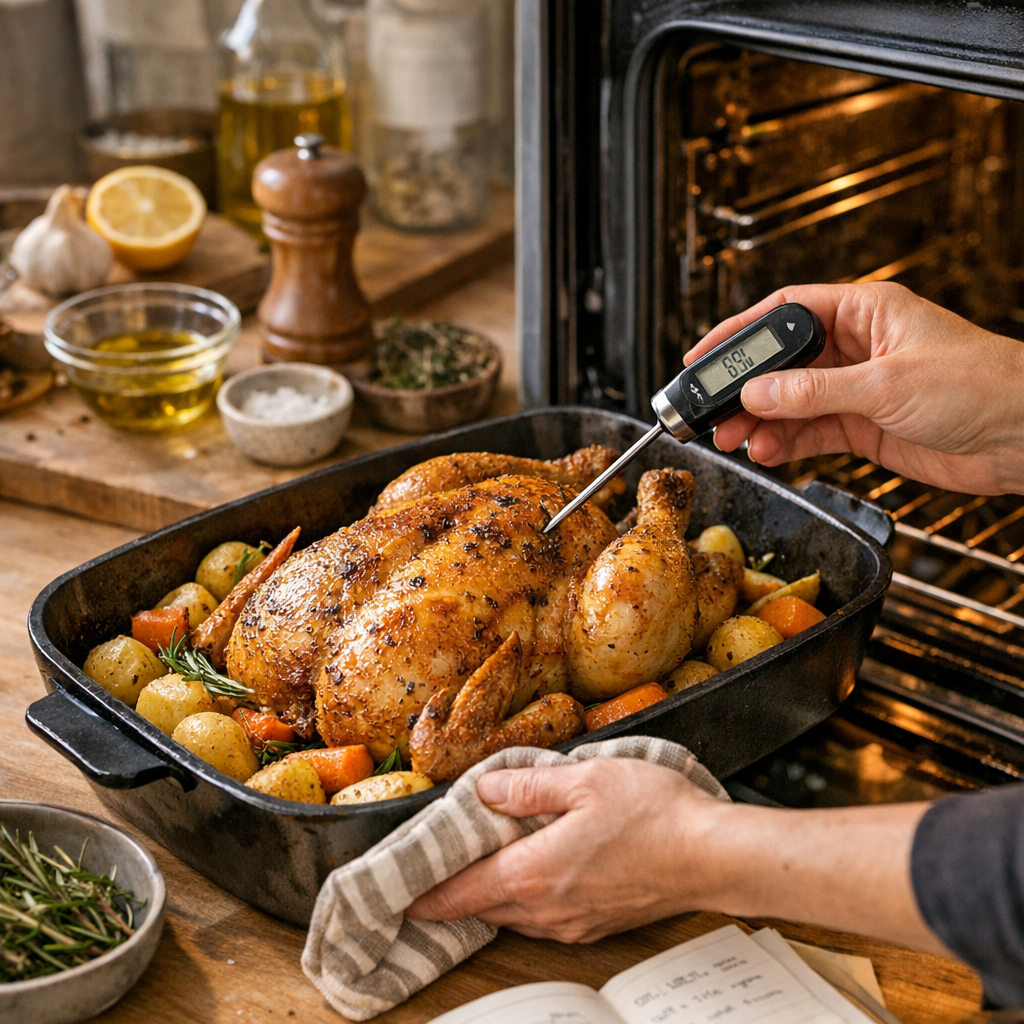 Quel protocole suivre concrètement pour un poulet de 2 kg